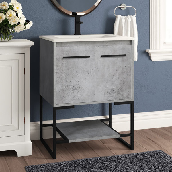 Greyleigh™ Derwent 24" Single Bathroom Vanity Set & Reviews Wayfair